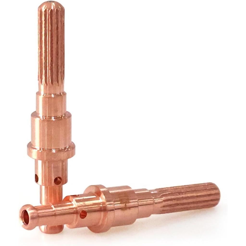 10Pcs 9-8210 Plasma Nozzle 10Pcs 9-8215 Plasma Electrode Fit for Thermal Dynamics SL60/SL100 Cutting Torch Consumables