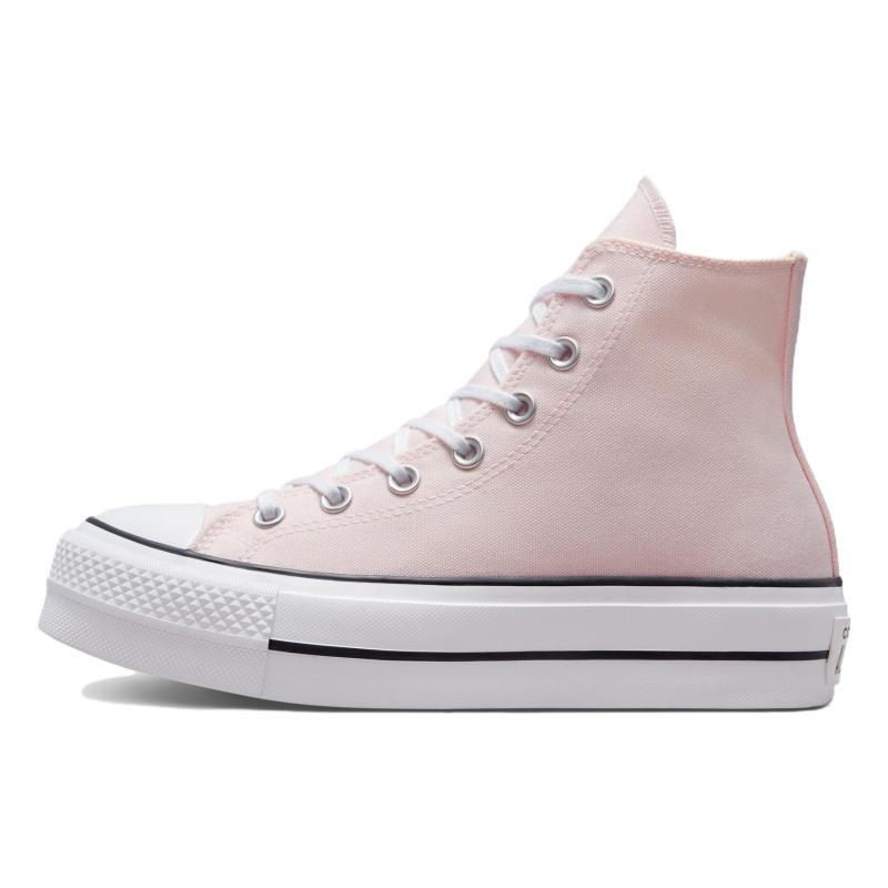 Converse Chuck Taylor All Star Lift Platform Canvas Simple & Comfortable High Top Espadrilles Women's Pink