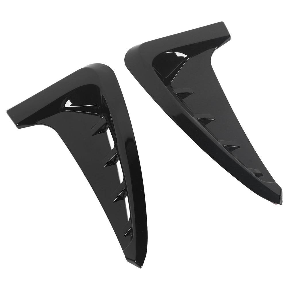 2PCS Car Front Side Vent Cover Decorative Gills Side Wing Vent Trim for X5 F15 M Sport 2014 to 2018