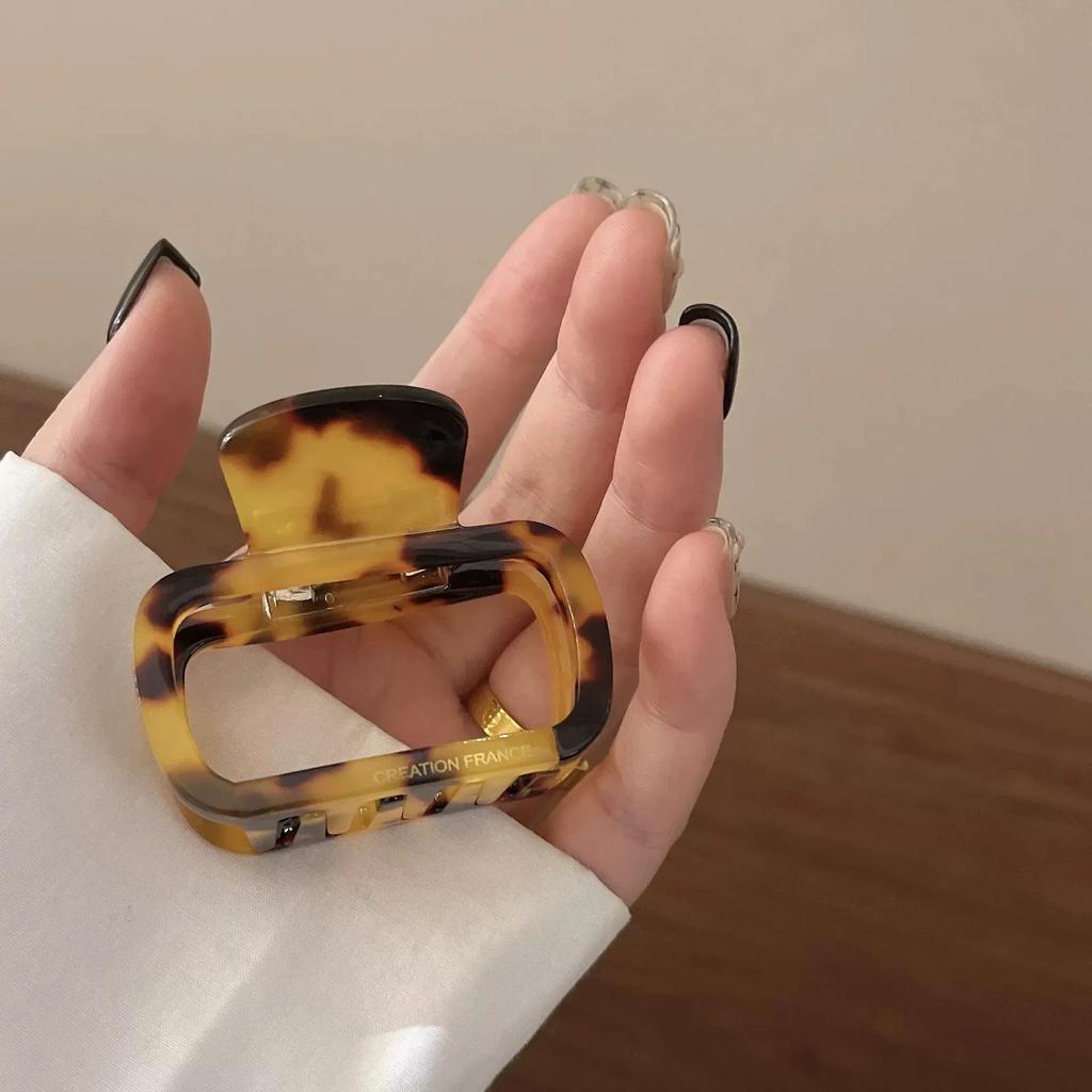 Французский Стиль Женщина Изысканная Версия Маленькие Ацетатные Милые Заколки-Клешни для Волос Барретты Леди Модные Боковые Зажимы Аксессуары для Волос для Девочек