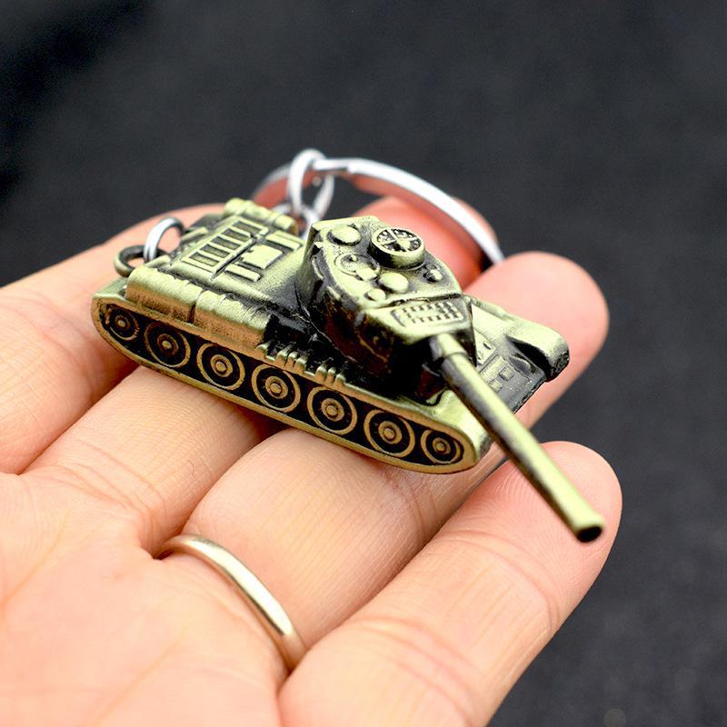 T34 Tank Keychain: Creative Car Pendant & Men's Accessory