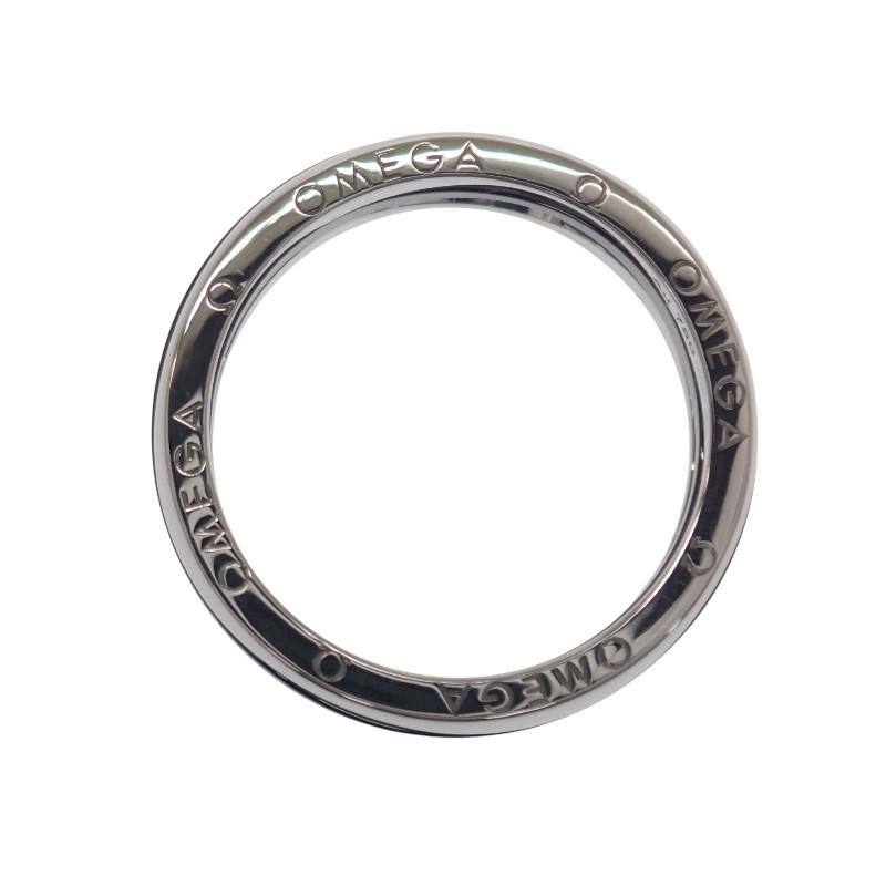 Omega R604CL01001 #10(Размер Японии) кольцо черное K18 белое золото/керамика Женское