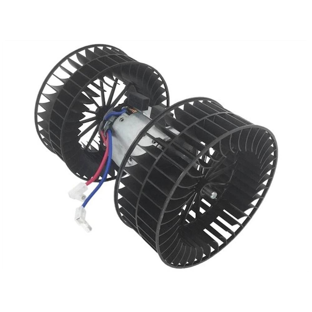 Heater Blower Motor & Dual Fan Cages Front OEM Part Number 64118391809 For BMW 740i 740iL 750iL