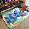 1pc S-Stitch Design Printed Area Rug Carpet for Bedroom Living Room Home Decor Rugs Mat Non Slip Mat Rug for Bedside