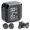 Универсальная автомобильная сигнализация беспроводная TPMS внешние датчики датчик давления в шинах система мониторинга мотоцикл USB зарядка высокая точность