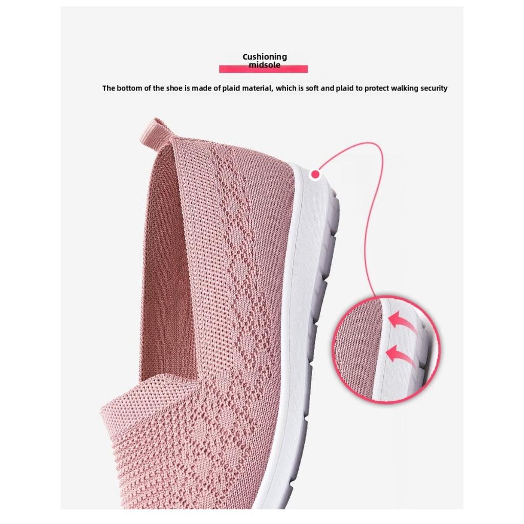 Летняя женская обувь, тканевая обувь, повседневная дышащая обувь на плоской подошве, обувь на мягкой подошве