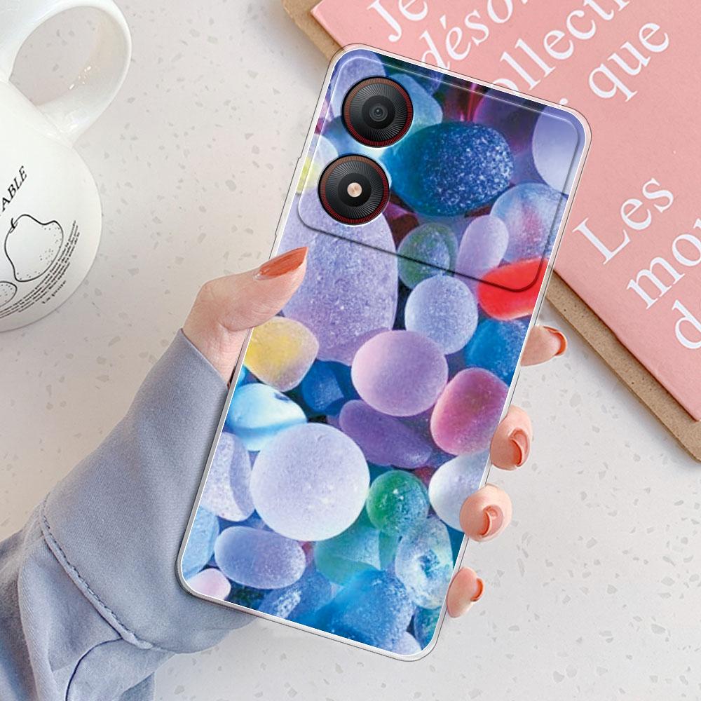 For ZTE Blade A34 Case For ZTE Blade A54 Cover Fashion Clear Protect Soft Silicone Phone Cases For ZTE Blade A34 A54 Coque Funda