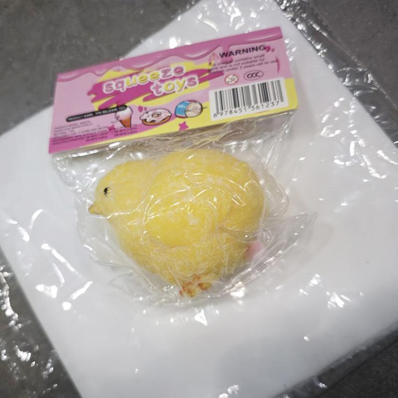 1 шт. миниатюрная игрушка для снятия стресса с медленным отскоком, липкая мягкая игрушка для снятия стресса с цыплят, мягкая новая игрушка для снятия стресса