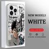 Аниме Кайдзю Нет. 8 Чехол для телефона для iPhone 17 17e 16e 16 15 14 13 12 11 mini Pro Max X XR XSMAX 8 7 Air Plus Противоударный Матовый