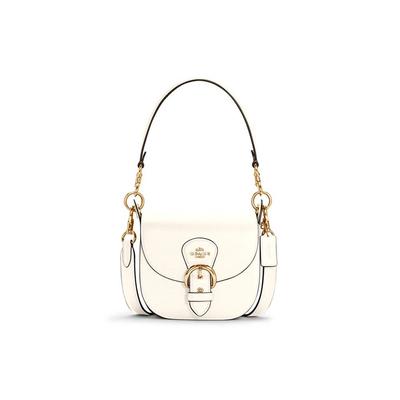Kleo 17 Классическая Модная Кожаная Сумка-Седло Crossbody Наплечная Сумка Женские сумки Белый C5685-IMCHK
