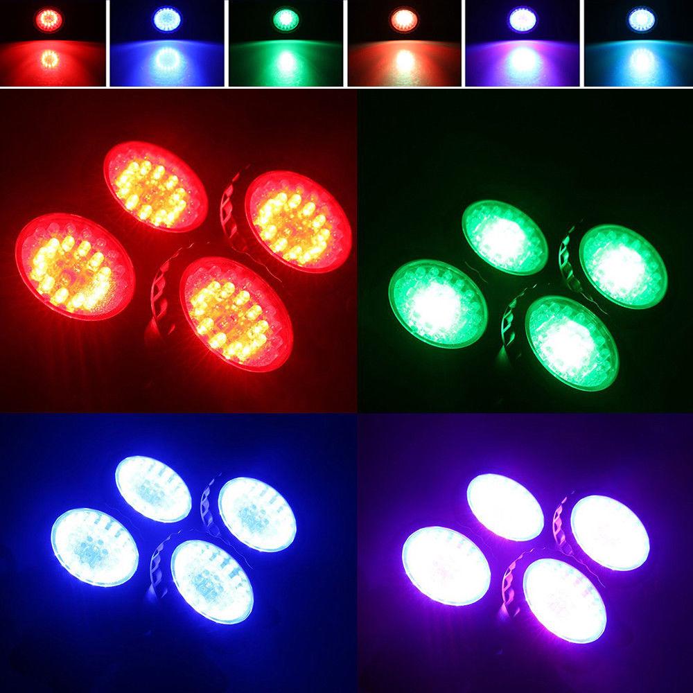 36 LED RGB Submersible Pond Spotlight Remote Control Garden Landscape Lawn Light Outdoor Underwater Fountain Pool Aquarium Lamp