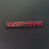 Car Front Rear Trunk Emblem For MAZDA CX-30 Cover Sticker ABS Car Grille Emblem Sticker Trunk Fblack bront logo Accessories
