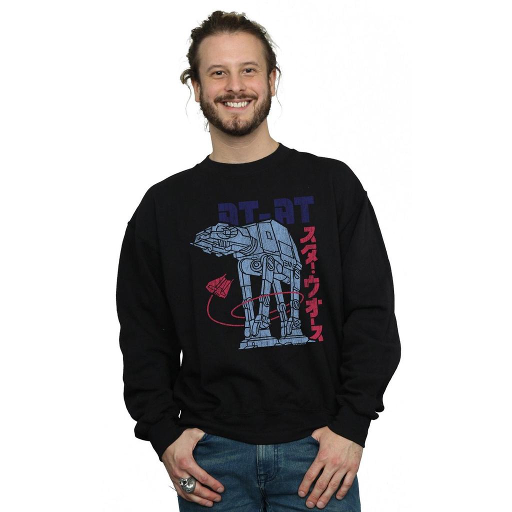 Star Wars Mens Kanji AT-AT Sweatshirt