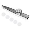 Brand Nakano Submarine Kazoo Music Toy Music Lover KAZOO Metal Kazoo [No Item] (Silver)