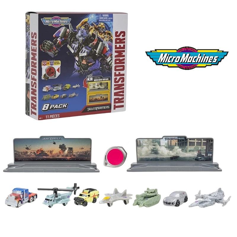 Hasbro Micromachines Трансформеры Бамблби Игрушечная Модель Машинки Для Детей Набор из 8 Машинок