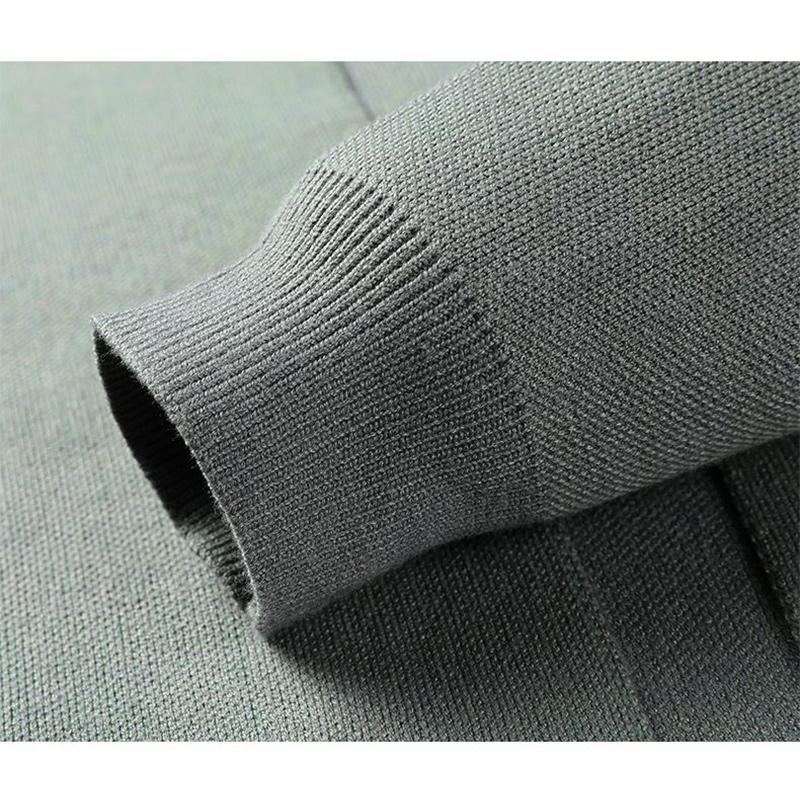 Autumn Winter Male Korean Fashion Loose Casual All-match Cardigans Top Hombre Comfortable All-match Knitted Coat Thick Jacket