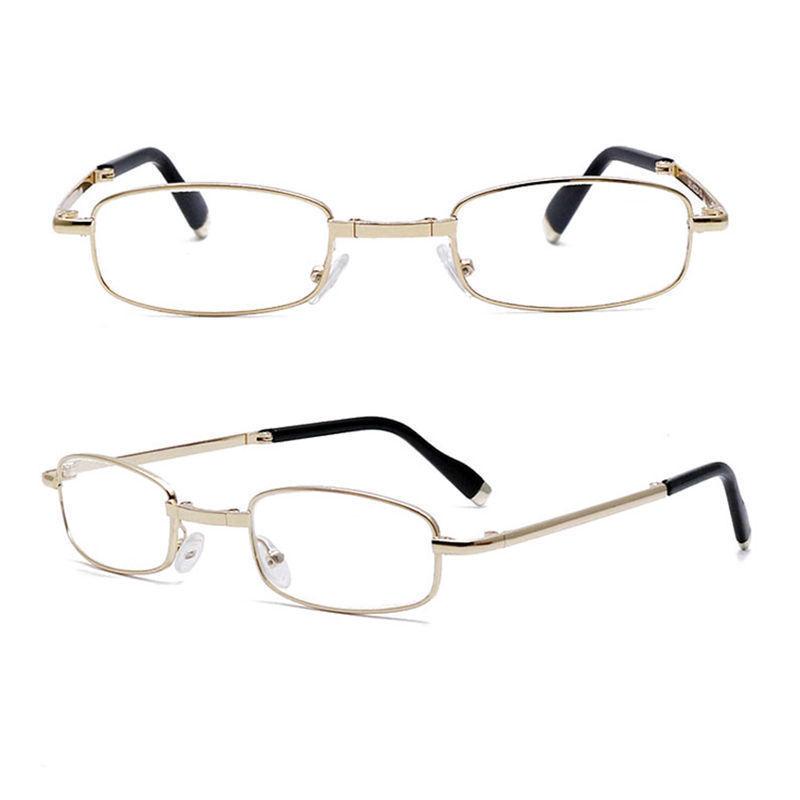 Прозрачные ультралегкие складные очки против усталости для мужчин и женщин, очки для чтения с защитой от синего света и футляром