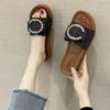 New Slippers for Women Summer Outwear Korean Edition Instagram Soft Beach Soft Sole Cool Slippers for Women