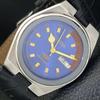 АВТОМАТИЧЕСКИЕ ВИНТАЖНЫЕ ЧАСЫ 8200 ЯПОНИЯ МУЖСКИЕ С СИНИМ ЦИФЕРБЛАТОМ a702143-5 R208-a702143