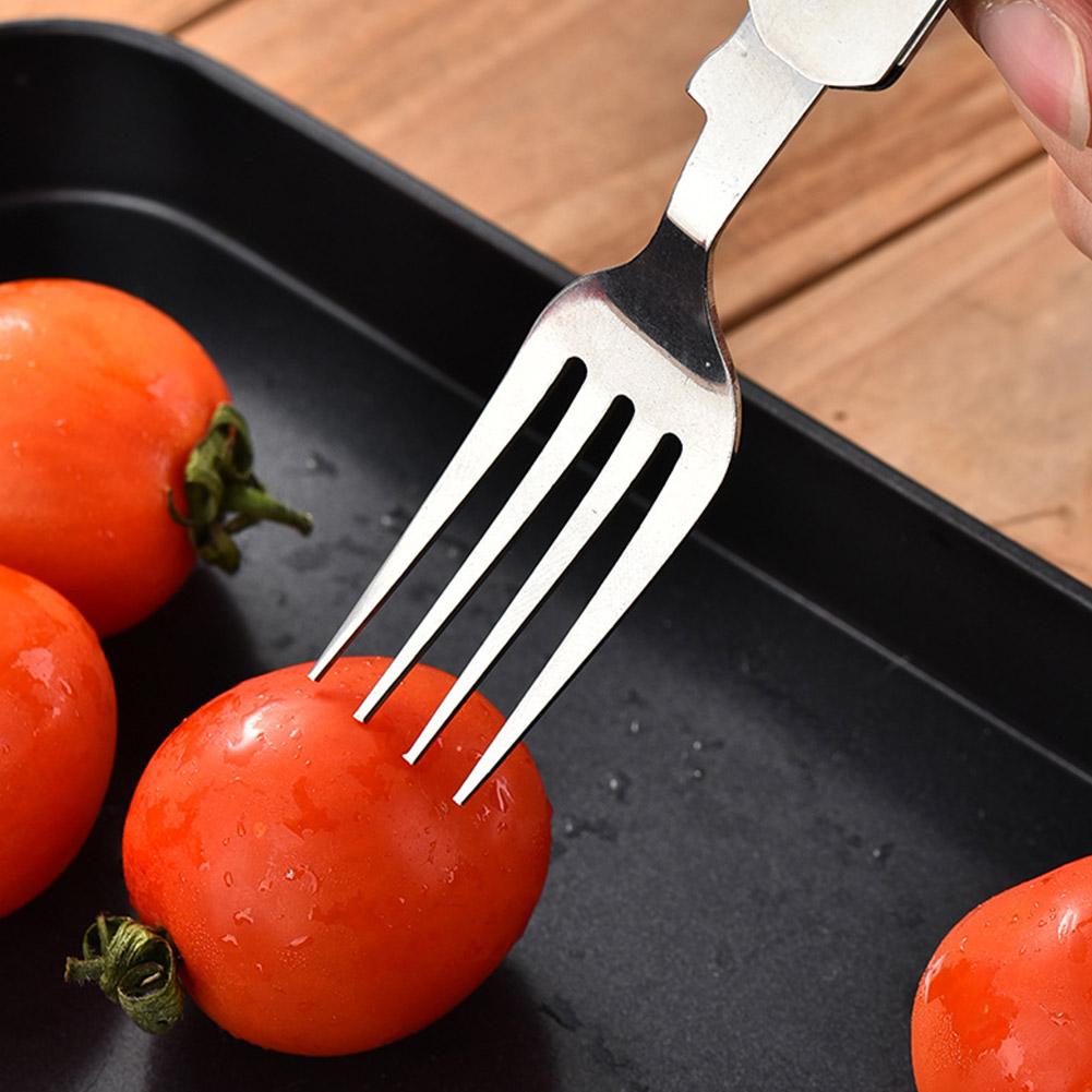 Складной набор походных принадлежностей - многофункциональный нож, походная вилка для активного отдыха, Spo H3L0