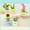 Lifelike Flower Plush Pot Plant Soft Toy Apply Children Gift And Room Decoration