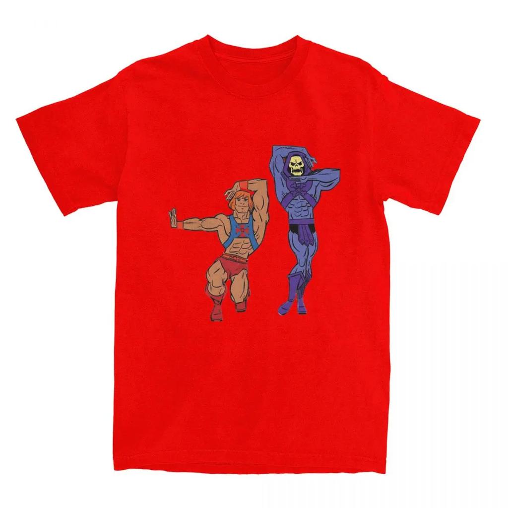 Мастера Вселенной He-man Skeleton Apparel Shirt для мужчин и женщин Heman He Man Awesome Printed Clot