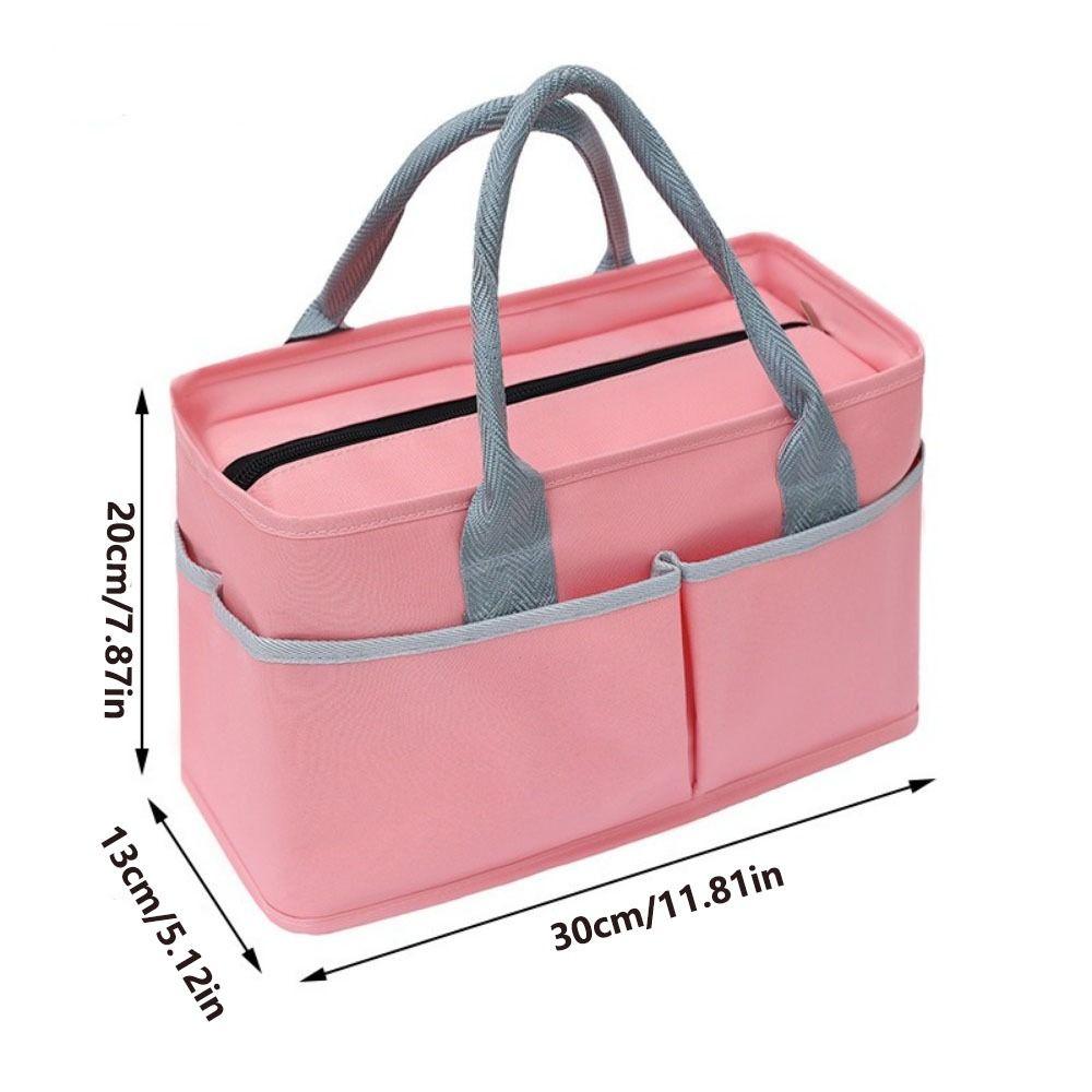 Waterproof Thermal Bag Multi-Pocket Picnic Bag Fashionable Insulated Lunch Bag Outdoor Use