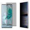 IMAK Защитная пленка для экрана vivo V30e 5G Защита от подглядывания 3D Изогнутое закаленное стекло Полная пленка