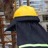 Breathable Hard Hat Sun Shield Mesh Neck Shield Helmets Reflective Cap Cover  Construction Workers