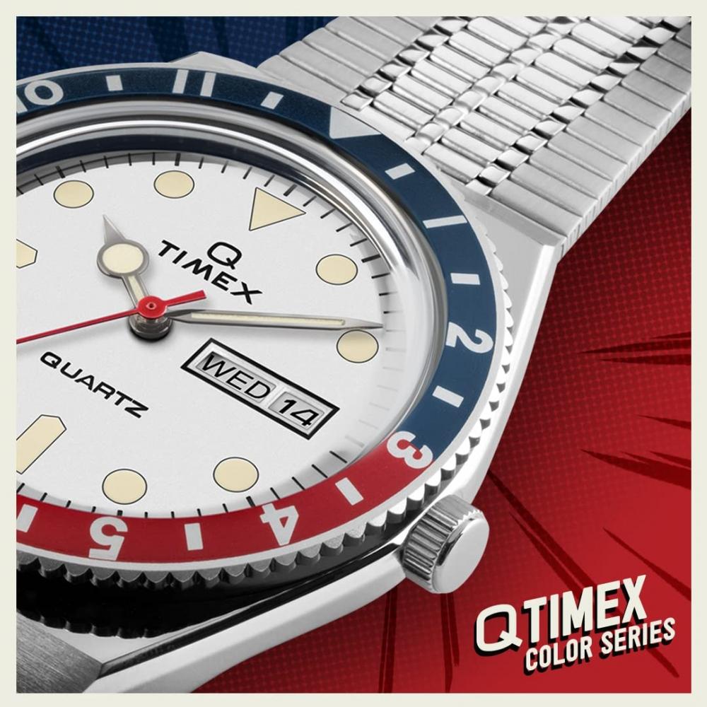 TIMEX Watch TIMEX Q TW2U61200 Men's Silver