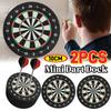 2 шт. Мини-держатель для дротиков Пенопласт EVA Мини-док для дротиков Базовая станция для дротиков Дизайн мишени Мягкий стенд для дротиков Игры для вечеринок на открытом воздухе, дома, в семье