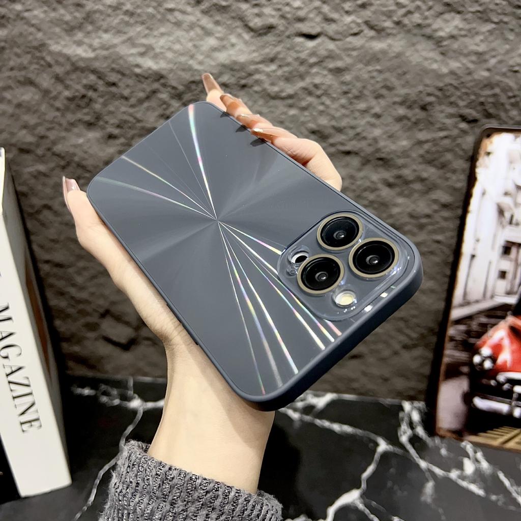 Для IPhone16 Красочный узор Aurora CD для IPhone15 Чехол для телефона для Apple 14promax Защитный чехол Защита от падений