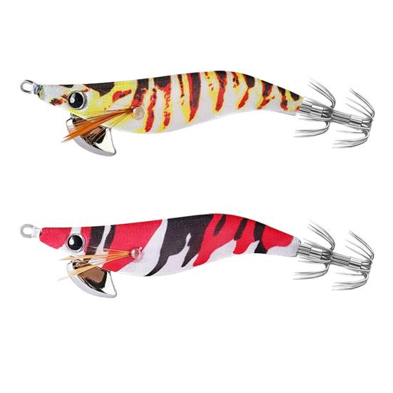 9CM/7G светящаяся в темноте приманка в виде креветки с крючком для кальмара, реалистичная бионическая искусственная приманка для ловли соленого пресноводного окуня, судака, форели, аксессуары для рыбалки