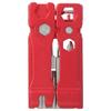 19 In 1 Bicycle Repair Tool Foldable Cycling Repair Tool Kit Hex Wrench Screwdriver SetRed
