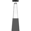 Outdoor Gas Heater Umbrella BS Steel Black 12 kW Set