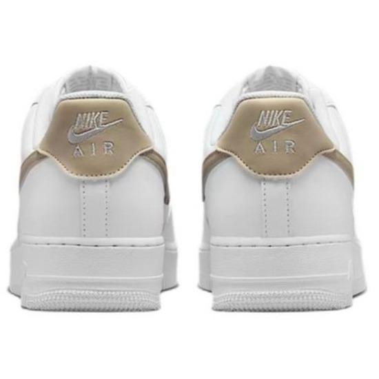 Nike Air Force 1 Leather '07 Classic Comfortable Skate Shoes Men White FJ4146-120
