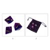 Polyhedral Dices Set with 8 Sided Design Magicals Rune Dices Divination Game Dices for Party Night Entertainment Game