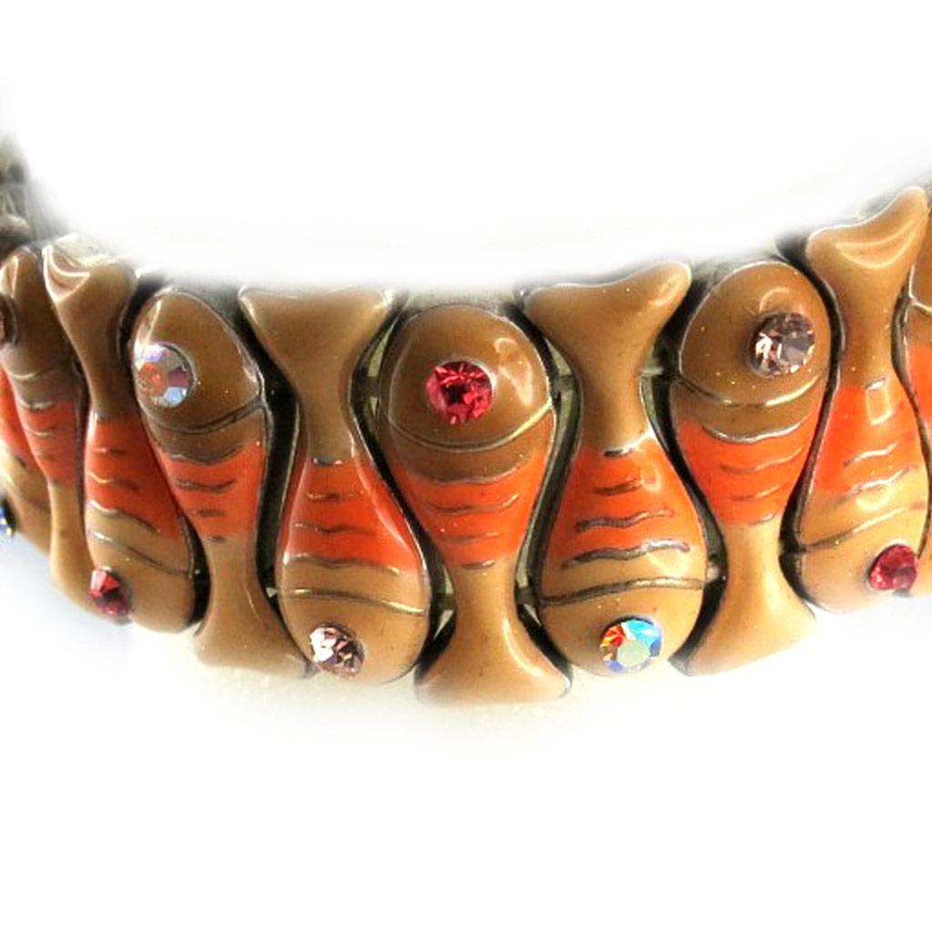 Les Trésors De Lily [E0432] — Оранжевый дизайнерский браслет «Таласса»