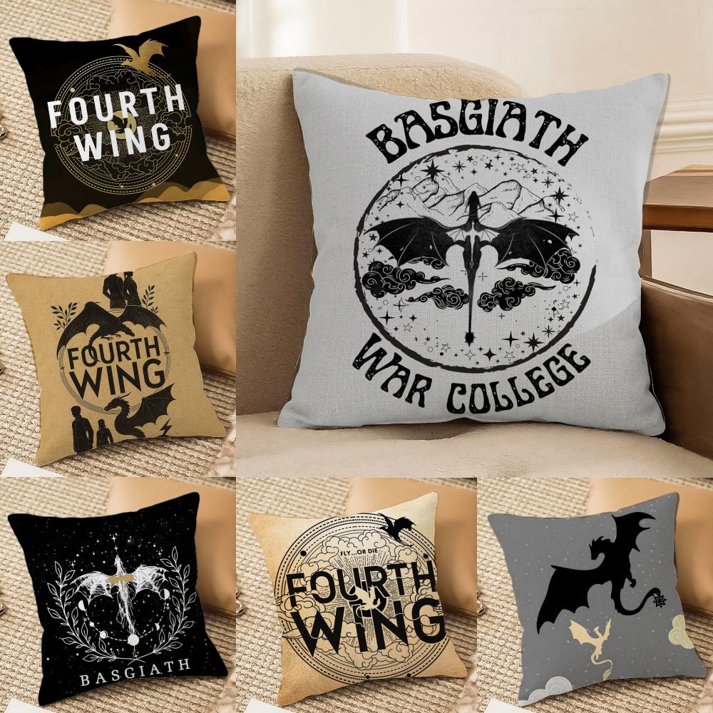 Comfortable FFourth WWing Pillow Case pillowcase doublesided printed sofa cushion bedroom headboard