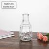 Small French Retro Glass Hydroponic Vase for Home Decor