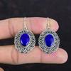 Lapis Lazuli Earrings Gemstone Earring Handmade Jewelry 925 Sterling Silver Earring Beautiful Vintage Earring Gifts For Her Amazing Jewelry