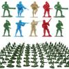 30/48 шт. 5 см Миниатюрные фигурки военных солдат Высокодетализированный пластиковый набор армейских моделей для коллекционеров Диорамных дисплеев JXB