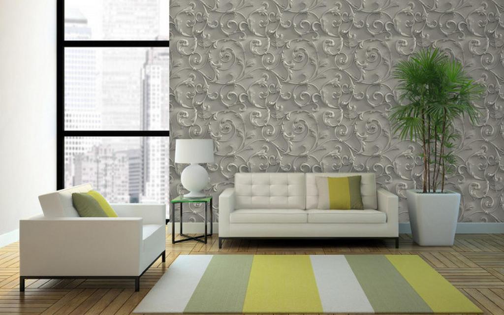 3D стеновая панель Форма для гипсовой, гипсовой или бетонной плитки для декоративных стеновых панелей "Лилия"