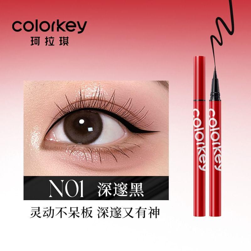 COLORKEY - Тонкая жидкая подводка для глаз - 2 цвета