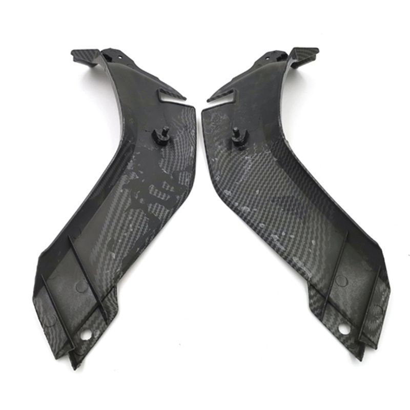 Authentic Motorcycle Front Dash Handle Bar Air Cover Fairing Carbon Fiber For Kawasaki ZX-10R ZX10R 2011-2015