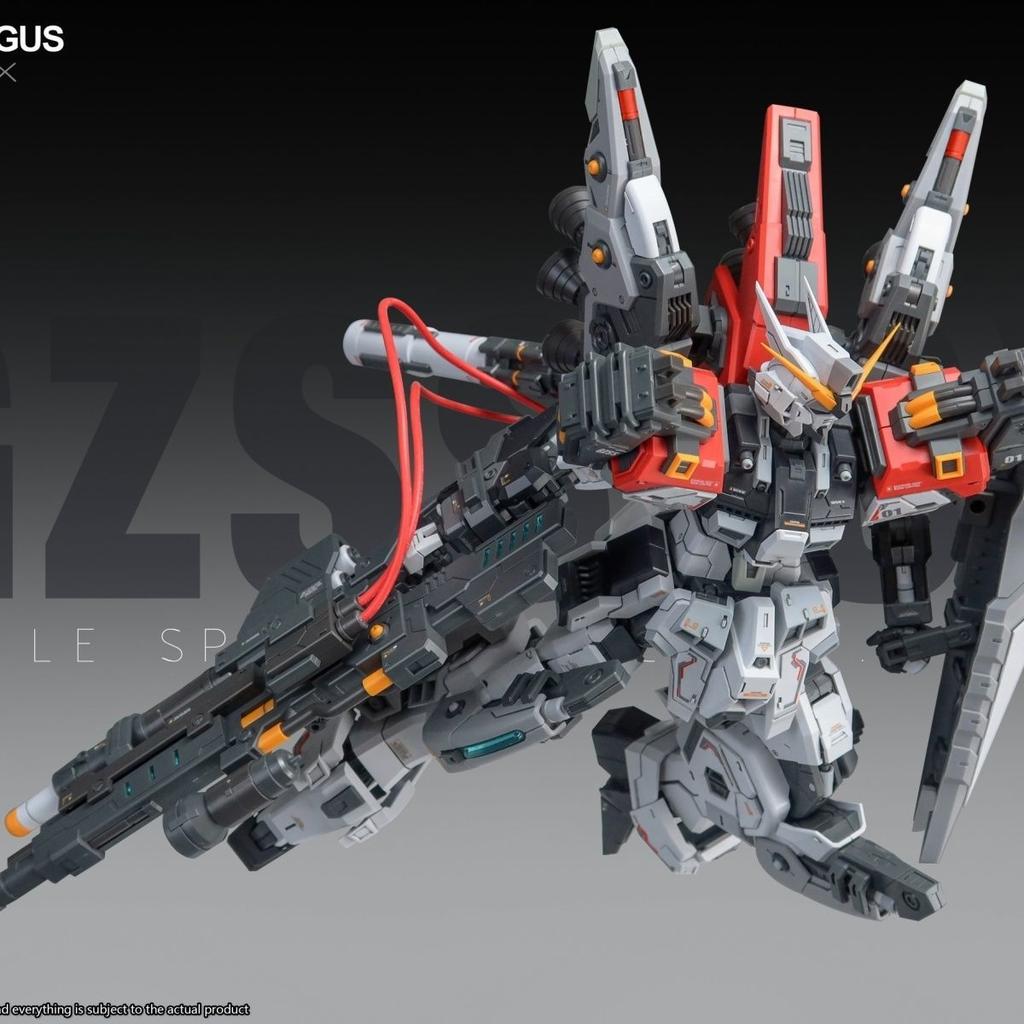 Zza Gzss-Ox01 Регус Сборная модель 1/100 Gus Gzss-Ox Фигурки Действия ABS Коллекция Статуя Модель Игрушки для Детей Фигурка Хобби Подарки