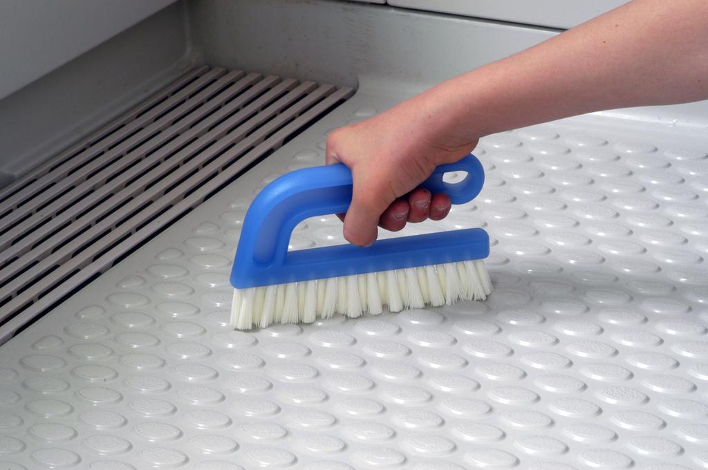 Щетка для ванной Azuma TK щетка для плиточных швов CB общая длина 16 см синяя форма идеально подходит для плиточных швов 331100620