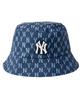 MLB Korea панама 3AHTM022MONOGRAM CLASSIC REVERSIBLE BUCKET HAT СИНИЙ Размер бренда: 59H  Японский размер (ок.): M [Код товара]