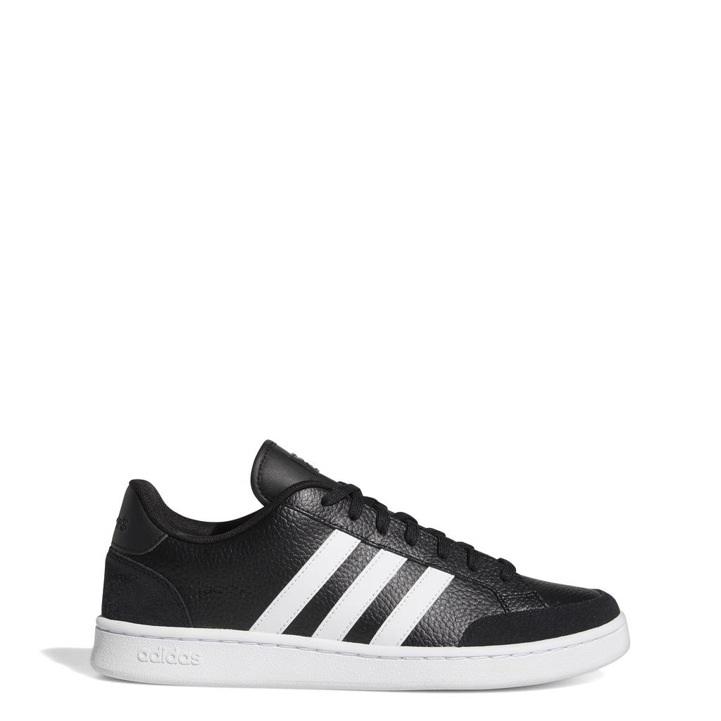 Adidas Grand Court SE Core Gray Size Cm Sneakers, Black/Footwear White/Dub (FW6690), 27.5