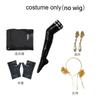 Yor Forger Cosplay Costume Headband  Elastic Thigh Stockings Tights Highs Wig Earrings  Yor Forger Dress Full Set for Comic Con